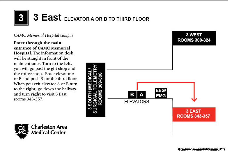pix Strong Memorial Hospital Map 3Rd Floor departments memorial hospital camc