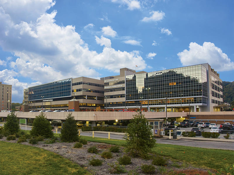 Exterior of CAMC Memorial Hospital