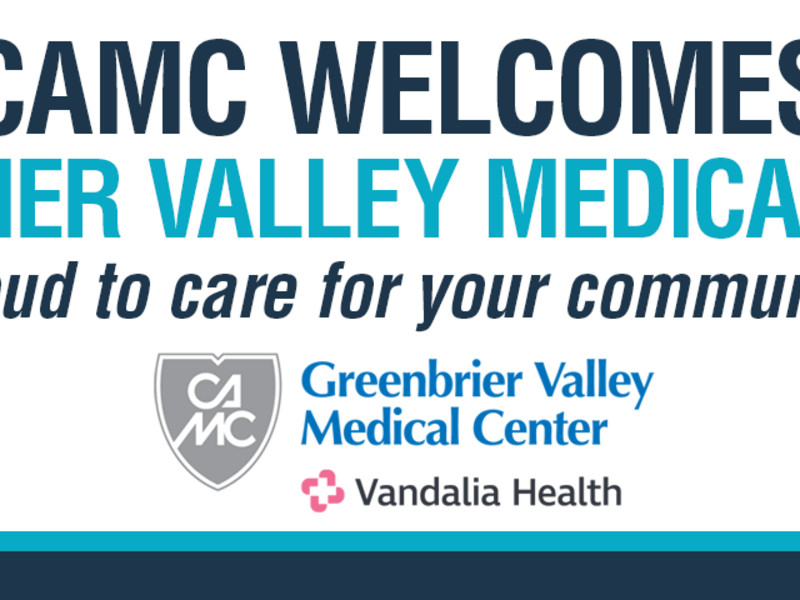 Welcome message graphic Greenbrier Valley Medical Center