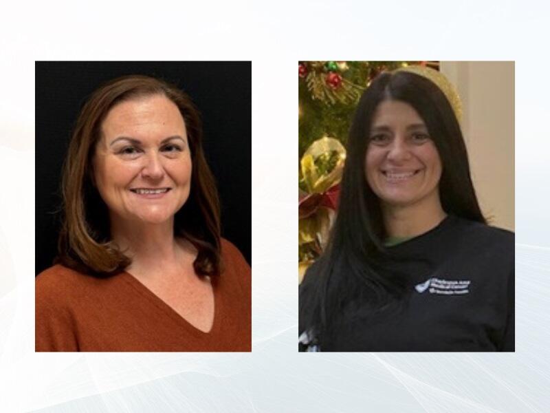 Candy Roach and Lori Dickerson