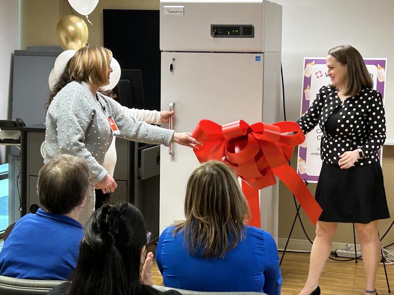 Vandalia Health CAMC Women and Children’s Hospital breastmilk depot