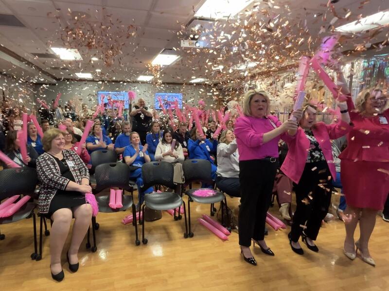 Nurses react to the CAMC Magnet Designation