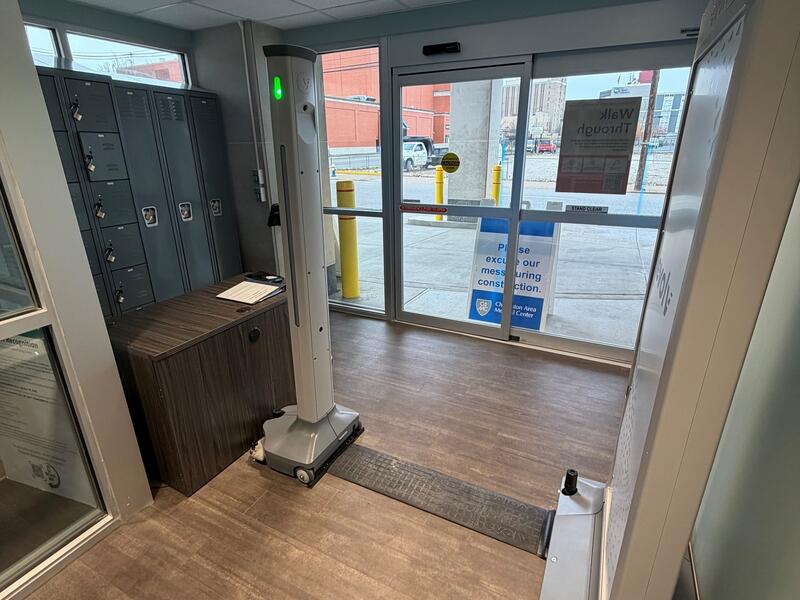 Weapon Detection System at Vandalia Health CAMC General Hospital