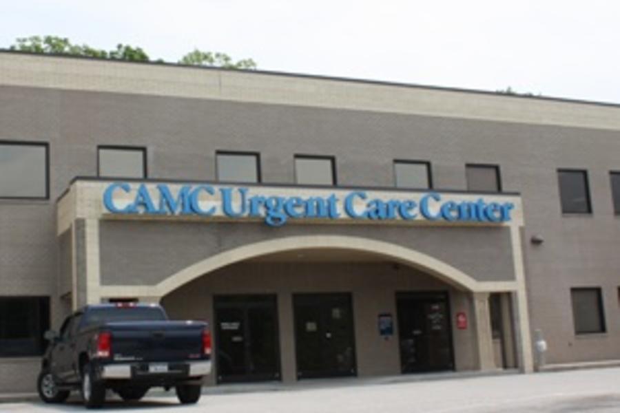 Building photo of CAMC Urgent Care Center.