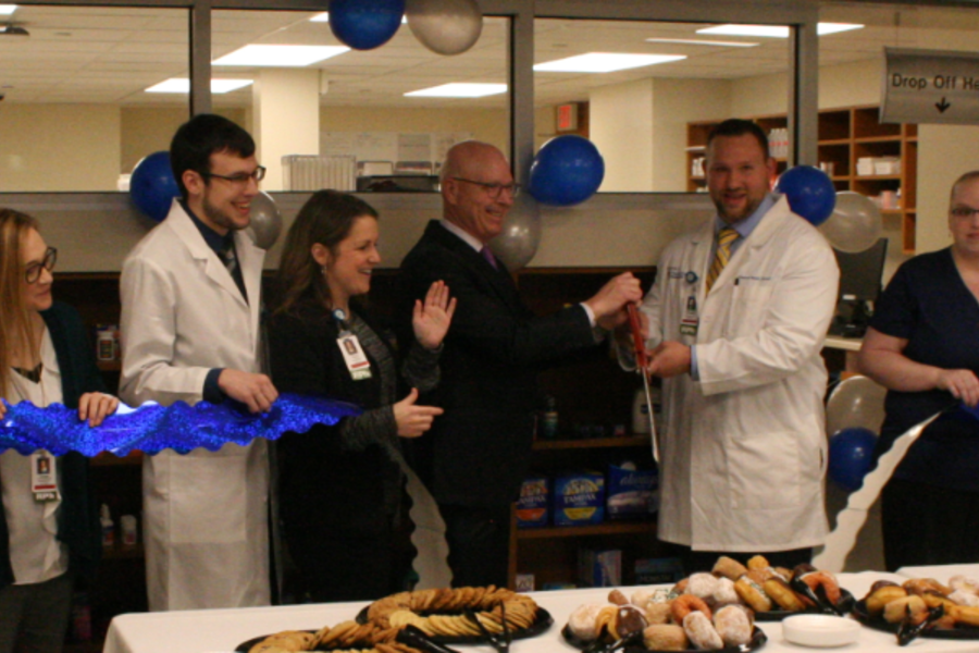 The opening of CAMC's third retail pharmacy