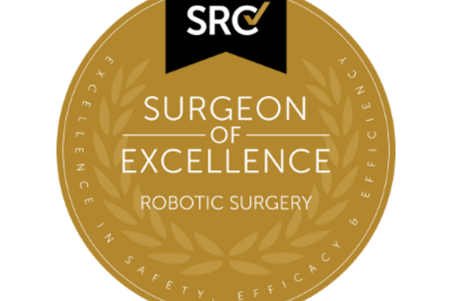 Surgeon of Excellence seal for Robotic Surgery