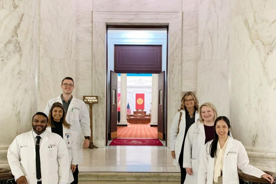 GVMC residents at capitol