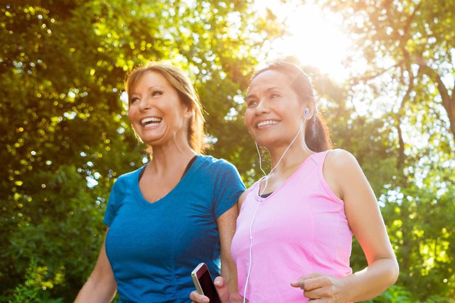 Women walking