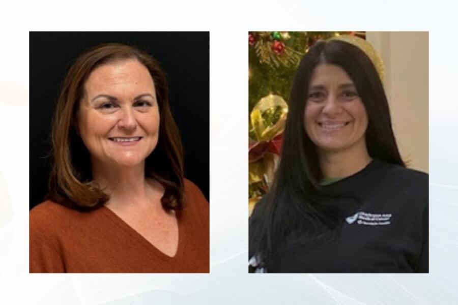 Candy Roach and Lori Dickerson