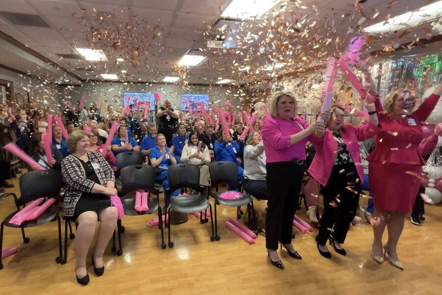Nurses react to the CAMC Magnet Designation