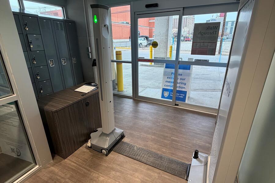 Weapon Detection System at Vandalia Health CAMC General Hospital