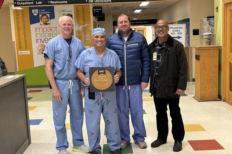 Women and Children's Hospital Center of Excellence in Robotic Surgery surgeons