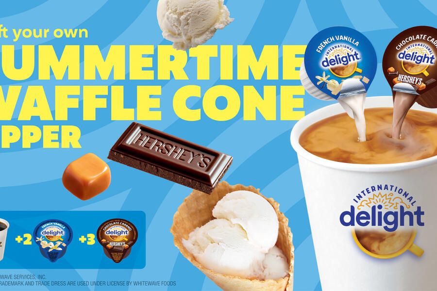 Seasonal Creamer Waffle Cone