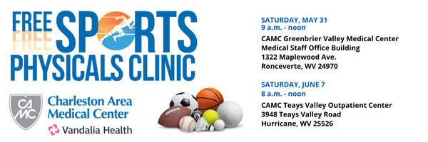 Sports Physicals Banner