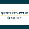 Quest Hero Award winner graphic