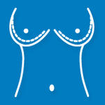 icon of breast reduction surgery