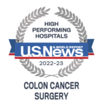 U.S. News and World Report Colon Cancer Emblem