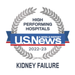U.S. News and World Report Kidney Failure Emblem