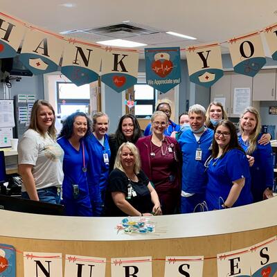 Nurses at Memorial Hospital