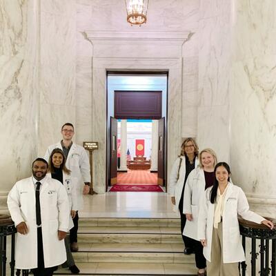 GVMC residents at capitol