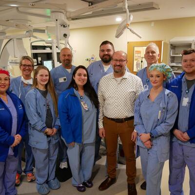 Dr. Gharib and team photo